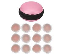 Lot de 6 paires de cache-tétons en silicone réutilisables, grandes cache-tétons collants, respirants, invisibles, protection pour femmes, vêtements intimes, non tissés,