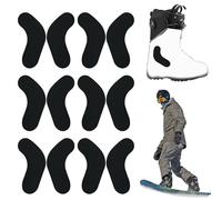 Lot de 6 paires de coussinets de cheville pour chaussures de ski en néoprène 8 x 2,5 cm | Inserts en mousse, film de montage auto-adhésif | Protection confortable pour le snowboard, réduit la pression