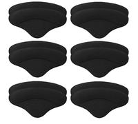 Lot de 6 paires de coussinets de talon pour chaussures lâches, coussinets de talon pour chaussures trop grandes - Protections de talon ultra apaisantes pour les douleurs au talon, le glissement du