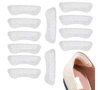 Lot de 6 paires de protège-talons en silicone auto-adhésifs doux - Universel pour homme et femme