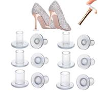 Lot de 6 paires de protège-talons hauts pour chaussures à talons aiguilles