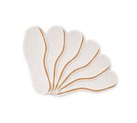 Lot de 6 Paires de Semelles de Chaussures en Liège Naturel avec Ensemble de Tissu Éponge, Semelles de Chaussures Ultra Légères pour Hommes et Femmes, Kaps Cork Frotte (40 EUR)