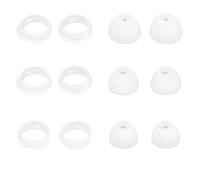 Lot de 6 paires d'embouts en silicone pour écouteurs Galaxy Buds SM-R170 - Blanc