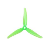 Lot de 6 Paires d'hélices Tri 5 Pouces 5140 compatibles avec Le Moteur XING-E 2207 Compatible with Drones de Course FPV F5(6pairs F5 Green)