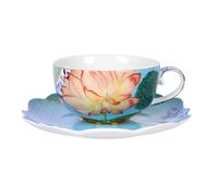 Lot de 6 Paires tasses à thé (6 tasses + 6 sous-tasse) Royal Flowers - 225ml Pip Studio