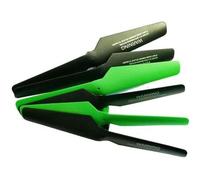 Lot De 6 Pales Noires Et Vertes Pour Drone Toy Lab Shuriken Vert