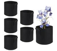 Lot de 6 paniers à aquatiques - Pour de bassin - Robuste et facile d'entretien - Système hydroponique flottant et respirant - Pour aquariums, paysages aquatiques, terrariums
