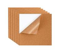 Lot de 6 panneaux muraux autocollants rectangulaires en - Feuilles de décoratives amovibles - Pour affichage mural, protection de bureau, maison, bureau, salle de classe