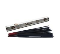 Lot de 6 paquets de 20 bâtonnets d'encens Hem Indian Musk = 120 bâtonnets