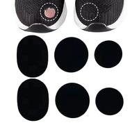 Lot de 6 patchs adhésifs antidérapants pour réduire le bruit - Pour bureau, école, hôpital, talons hauts, bottes, baskets et chaussures plates