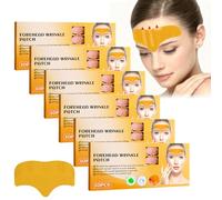 Lot de 6 patchs lissants pour la nuit, avec Centella Asiatica et Collagène, soin du visage enrichi en vitamine E pour la protrusion et le visage, pour rehausser la peau et réduire les lignes fines