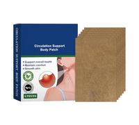 Lot de 6 patchs musculaires apaisants, genouillères naturelles, 7 x 10 cm, respirantes, soin de santé, soutien des articulations du corps, aide au confort de la peau, pour le visage, le dos, les