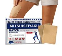 Lot de 6 patchs thérapeutiques apaisants pour genoux, formule transdermique, soulagement des articulations avec adhésif confortable, effet longue durée pour soins des jambes, patchs pour application à