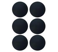 Lot de 6 patins de tapis de course pour sol - Absorption des chocs et réduction du bruit - Tapis anti-vibrations pour plus de stabilité - Coussinets de protection pour tapis de course, vélos