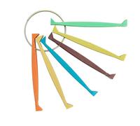 Lot de 6 peignes à ailettes pour climatiseur 8-20 FPI pour redresser les bobines de condensateur d'évaporateur, HVAC, outil de réparation de nettoyage et ailettes courbées