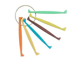 Lot de 6 peignes à ailettes pour climatiseur 8-20 FPI pour redresser les bobines de condensateur d'évaporateur, HVAC, outil de réparation de nettoyage et ailettes courbées
