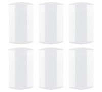 Lot de 6 peignes de détection feu pour dents fines Espacement des dents fines pour puces, traitement, outil, extracteur d'œufs