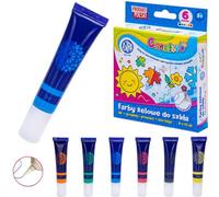 Lot de 6 peintures gel ASTRA Creativo pour créer des autocollants uniques - découvrez votre créativité à chaque coup de pinceau !