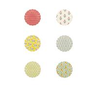 Lot de 6 petites assiettes réutilisables Molly Mahon