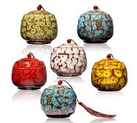 Lot de 6 Petites Urnes funéraires en céramique pour Cendres humaines, Adultes ou Femelles, Urnes Souvenirs, Urnes pour Animaux domestiques.