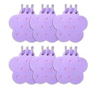 Lot de 6 petits carnets de notes à double spirale 8,3 x 9,4 cm, 40 pages non lignées, petit carnet de croquis pour écriture