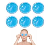 Lot de 6 petits coussinets rafraîchissants en gel - Pour maux de tête, maux de dents, yeux fatigués, allaitement, piqûres d'insectes, premiers secours, dents de sagesse