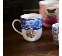 Lot de 6 Petits mugs Héritage Bordure Bleu - 160ml Pip Studio