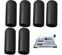 Lot de 6 pièces de rechange Mikromatic Top-O-Matic - Capuchons en caoutchouc Alriedy pour machines à tuber les cigarettes OCB Mikromatic et Top-O-Matic - Accessoires de bouchons en caoutchouc