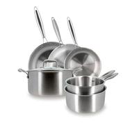 Lot de 6 pieces trinox en acier inoxydable