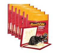 Lot de 6 Piège à Souris Collant Anti Rongeur, Attrape Souris Piège à Colle Ultra Puissant Plaque de Glue - Longueur 31cm Largeur 21 cm