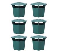 Lot de 6 pièges à escargots et limaces multi-usages réutilisables pour jardin et ferme