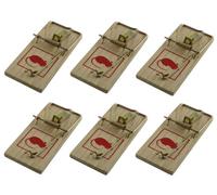 Lot de 6 pièges à souris réutilisables