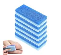 Lot de 6 pierres ponces pour les pieds, exfoliant double face pour pédicure, soin de la peau des pieds