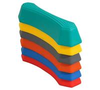 Lot de 6 Pierres sensorielles antidérapantes Arc-en- pour | Parcours d'obstacles Portables pour Aire de Jeux | Marchepieds pour la Coordination, l'entraînement à l'équilibre et