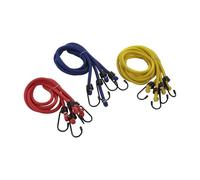 Lot de 6 pieuvres élastiques flexibles et colorés, parfaits pour la décoration, l'artisanat ou comme jouets créatifs.