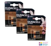Lot De 6 Piles Duracell CR2 Lithium 3 V Non Rechargeables