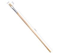 Lot de 6 pinceaux à poils plats parfaits pour une peinture et un vernissage précis (10 mm)