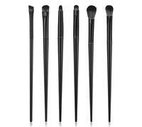 Lot de 6 pinceaux pour fard à paupières, pinceau de maquillage pour les yeux, eyeliner, sourcils, correcteur, fard à paupières, outils de maquillage pour le visage, pour définir l'ombre, ultra doux