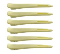 Lot de 6 pinces à cheveux colorées en forme de canard pour cheveux - Pour cheveux bouclés et droits