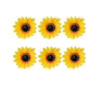 Lot De 6 Pinces À Cheveux Élégantes En Forme De Tournesol ¿ Épingles À Cheveux Élégantes Pour Mariages, Fêtes Et Usage Quotidien ¿ Cadeau Idéal Pour Les Amoureux De La Mode