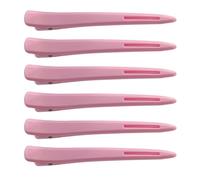 Lot de 6 pinces à cheveux en bec de canard - Antidérapantes - Pour cheveux épais - Accessoire de coiffure portable pour les grands-mères et les filles