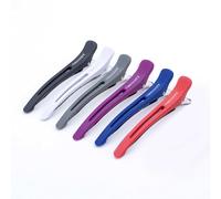 Lot de 6 pinces à cheveux fKiZanthene pour coiffer, pinces à cheveux antidérapantes et sans trace pour salon et maison pour coiffeur, femme, homme