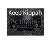 Lot de 6 pinces à cheveux Keep-kippa pour homme - Peignes adhésifs pour enfants avec clips intégrés sur le côté (6)