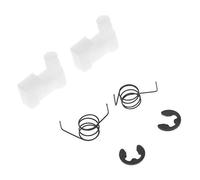 Lot de 6 pinces à ressort à cliquet pour tronçonneuse 4500/5200/5800 - Accessoires porte-clés pour femme