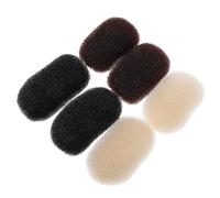 Lot de 6 Pinces Cheveux Volume Discrètes Antidérapantes pour Cheveux Fins | Nylon et Acier au Manganèse, Aspect Invisible Trace, Usage Salon ou Travail, Noir et Marron