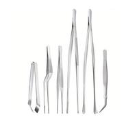Lot de 6 pinces de cuisine en acier inoxydable, 30,48 cm et 16 cm, mini pinces, pinces de chef professionnelles,