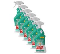 Lot de 6 Pistolets Spray Désinfectant et Nettoyant Anticalcaire au Vinaigre Blanc 750 ml