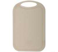 Lot de 6 planches à découper avec rainures pratiques pour minimiser le désordre lors de la coupe de produits frais, herbes et fromages à pâte molle à la maison (blanc crème)