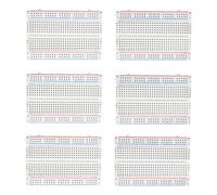 Lot de 6 planches d'expérimentation 400 points sans soudure pour Arduino - Pour circuits et projets