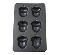 Lot de 6 plaques de cuisson en acier au carbone de qualité professionnelle pour une conduite uniforme de la chaleur et le nettoyage du désordre, plusieurs moules en acier au carbone solide pour la
